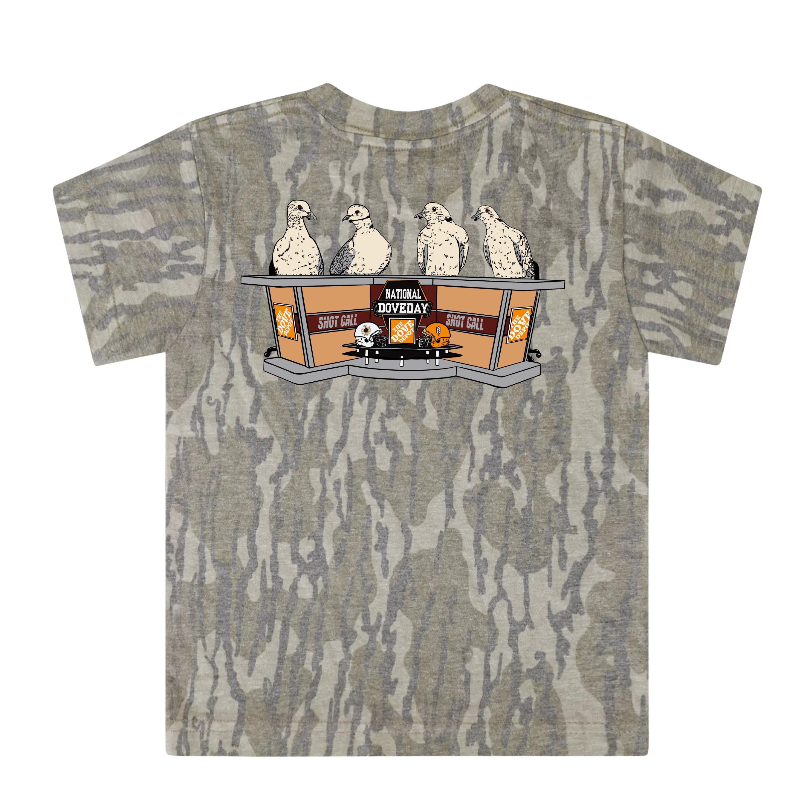 Toddler National Dove Day Tee- Mossy Oak Bottomland